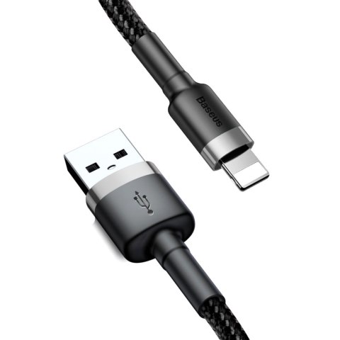 BASEUS CAFULE LIGHTNING CABLE 100CM GREY/BLACK