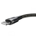 BASEUS CAFULE LIGHTNING CABLE 100CM GREY/BLACK