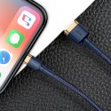 BASEUS CAFULE LIGHTNING CABLE 200CM NAVY BLUE/GOLD