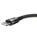 BASEUS CAFULE LIGHTNING CABLE 300CM GREY/BLACK