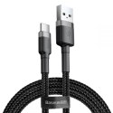 BASEUS CAFULE TYPE-C CABLE 100CM GREY/BLACK