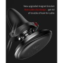 BASEUS MAGNETIC VENT CAR MOUNT WITH CABLE CLIP BLACK