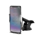 HOCO S14 CAR MOUNT WIRELESS CHARGER SILVER