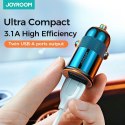 JOYROOM C-A06 2-PORT CAR CHARGER 3.1A BLACK