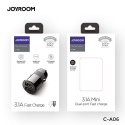 JOYROOM C-A06 2-PORT CAR CHARGER 3.1A BLACK