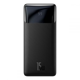 BASEUS BIPOW 15W DIGITAL DISPLAY POWER BANK 10000MAH BLACK