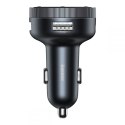 BASEUS CCLH-01 2-PORT CAR CHARGER + TRANSMITER FM BLACK