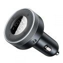 BASEUS CCLH-01 2-PORT CAR CHARGER + TRANSMITER FM BLACK