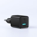 JOYROOM L-QP207 2-PORT NETWORK CHARGER PD20W/QC3.0 BLACK