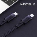 JOYROOM S-1230N9 TYPE-C TO TYPE-C CABLE PD60W/3A 120CM BLUE