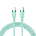 JOYROOM S-1230N9 TYPE-C TO TYPE-C CABLE PD60W/3A 120CM GREEN