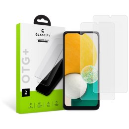 SZKŁO HARTOWANE GLASTIFY OTG+ 2-PACK GALAXY A13 4G / LTE CLEAR