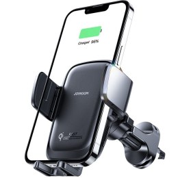 JOYROOM JR-ZS243 VENT CAR MOUNT WIRELESS CHARGER 15W BLACK