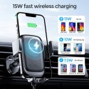 JOYROOM JR-ZS243 VENT CAR MOUNT WIRELESS CHARGER 15W BLACK