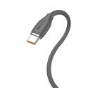 Baseus kabel Jelly Liquid USB - USB-C 1,2 m czarny 100W