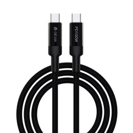 Devia kabel Extreme PD USB-C - USB-C 1,5 m 100W czarny