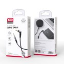 XO kabel audio NB-R205 jack 3,5mm - jack 3,5mm 1,0 m czarny