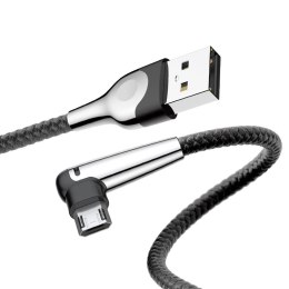 Baseus kabel MVP Elbow USB - microUSB 1,0 m 2A czarny