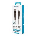 Forever kabel Shark USB - USB-C 1,0 m 2A czarny