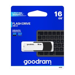 Goodram pendrive 16GB USB 2.0 Color Mix czarno-biały