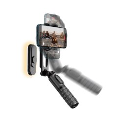 Devia selfie stick Bluetooth tripod gimbal czarny