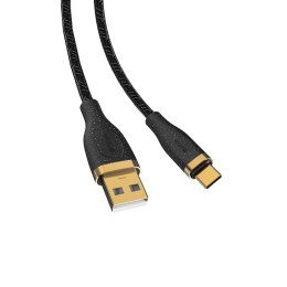 Devia kabel Star USB - USB-C 1,5 m 2,4A czarny