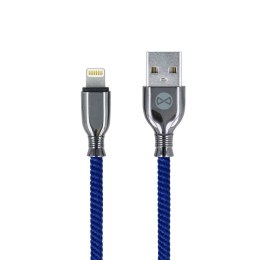 Forever kabel Tornado USB - Lightning 1,0 m 3A granatowy