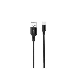 XO kabel NB143 USB - USB-C 1,0 m 2,4A czarny