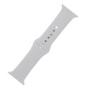 Pasek silikonowy S / M do Apple Watch 38 / 40 / 41mm kość słoniowa