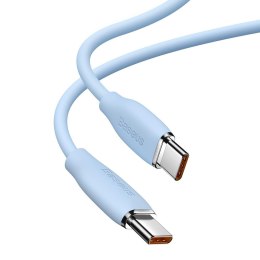 Baseus kabel Jelly Liquid PD USB-C - USB-C 1,2 m niebieski 100W