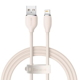 Baseus kabel Jelly Liquid USB - Lightning 2 m 2,4A różowy