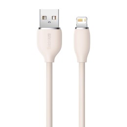 Baseus kabel Jelly Liquid USB - Lightning 2 m 2,4A różowy