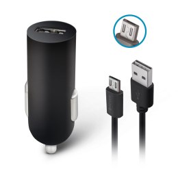 Forever ładowarka samochodowa M02 1x USB 1A czarna + kabel microUSB