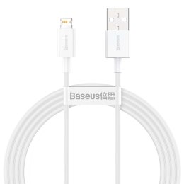 Baseus kabel Superior USB - Lightning 1,5 m 2,4A biały