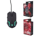 Maxlife Gaming mysz przewodowa MXGM-300 800/1000/1600/2400 DPI 1,8m czarna