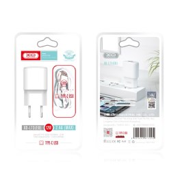 XO ładowarka sieciowa L73 1x USB 2,4A biała + kabel microUSB