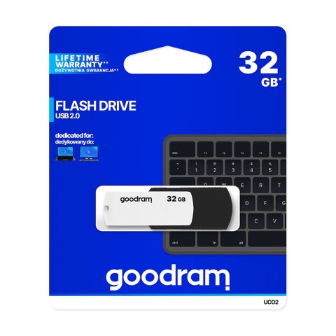 Goodram pendrive 32GB USB 2.0 czarno-biały