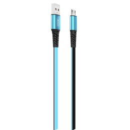 ŻXO kabel NB154 USB - microUSB 1,0 m 2A niebieski