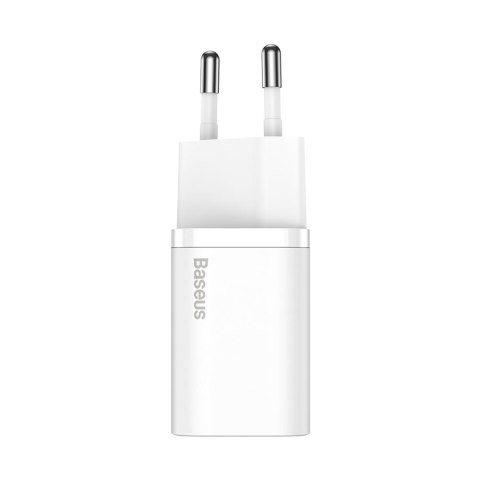 Baseus ładowarka sieciowa Super Si PD 25W 1x USB-C biała