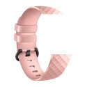 Devia pasek Deluxe Sport do Fitbit Charge 3 / Charge 4 pink S