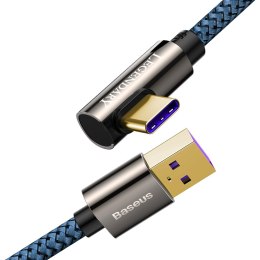 Baseus kabel Legend USB - USB-C 2,0m 66W niebieski