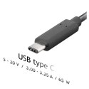 Akyga Zasilacz do notebooka AK-ND-70 20V / 3.25A 65W USB-C 1.2m