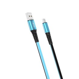 ŻXO kabel NB154 USB - USB-C 1,0 m 2A niebieski