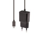 Maxlife ładowarka sieciowa MXTC-03 2,1A czarna z kablem microUSB 1 m