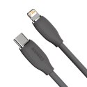 Baseus kabel Jelly Liquid PD USB-C - Lightning 1,2 m czarny 20W