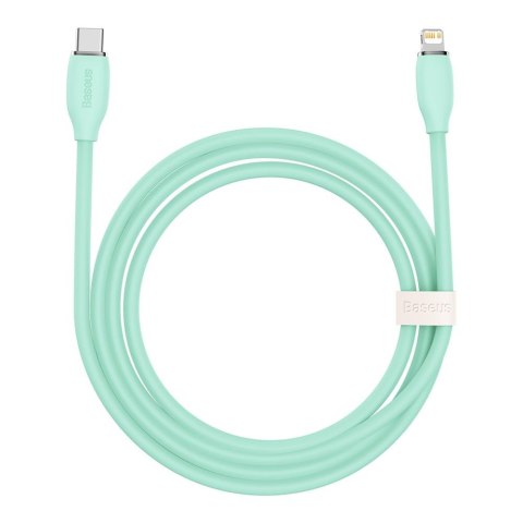 Baseus kabel Jelly Liquid PD USB-C - Lightning 2 m zielony 20W