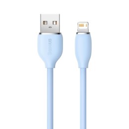 Baseus kabel Jelly Liquid USB - Lightning 2 m 2,4A niebieski