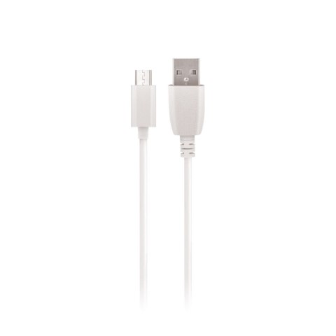 Maxlife kabel USB - microUSB 0,5 m 2A biały