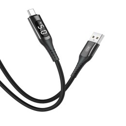 XO kabel NB162 USB - USB-C 1,0 m 2,4A czarny