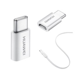 Huawei adapter microUSB - USB-C biały AP52